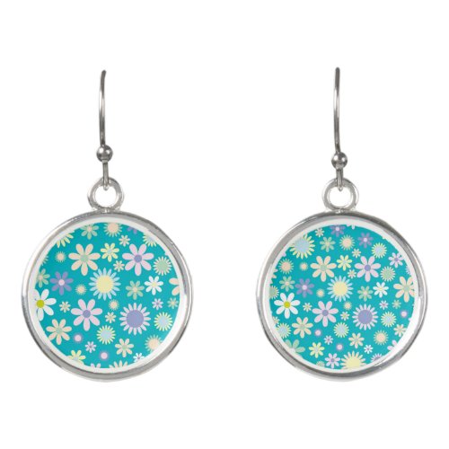 Flower Pattern Earrings