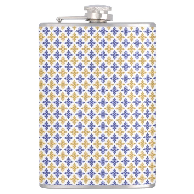 Flower Pattern Flask (Front)