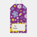 Flower Pattern Gift Tags