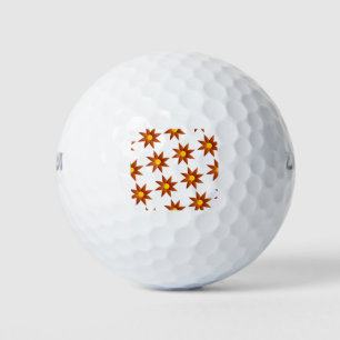 Flower Pattern Golf Balls