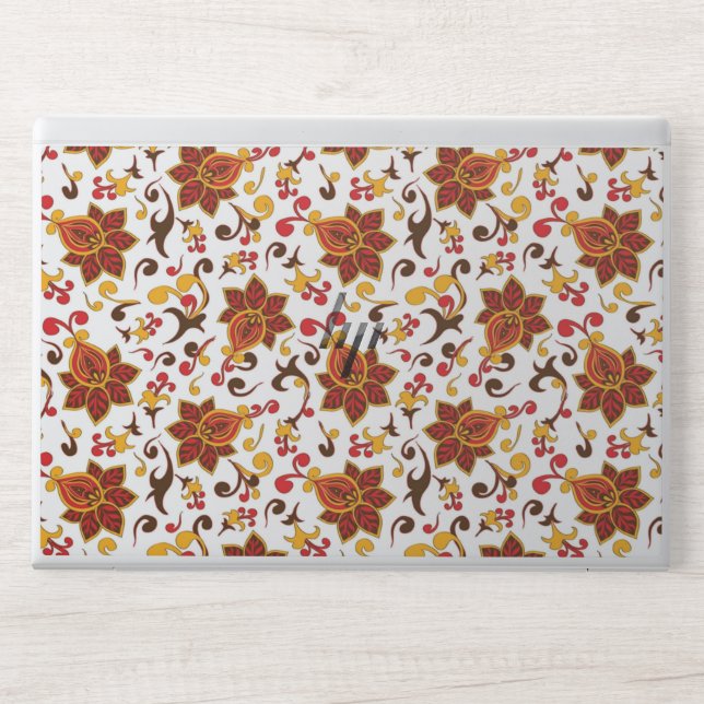 Flower Pattern HP EliteBook 840 G5/G6, 745 G5/G6 HP Laptop Skin (Front)