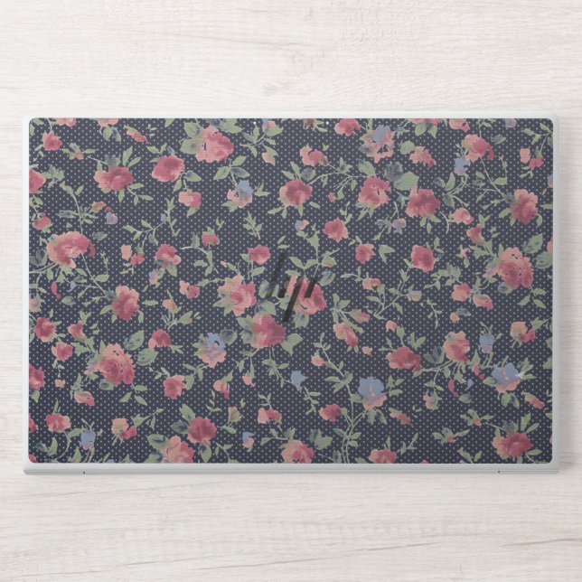 Flower Pattern HP EliteBook 850 G5/G6, 755 G5/G6 HP Laptop Skin (Front)