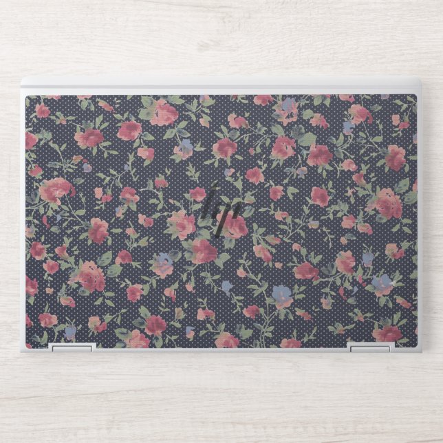 Flower Pattern HP EliteBook X360 1030 G2 HP Laptop Skin (Front)