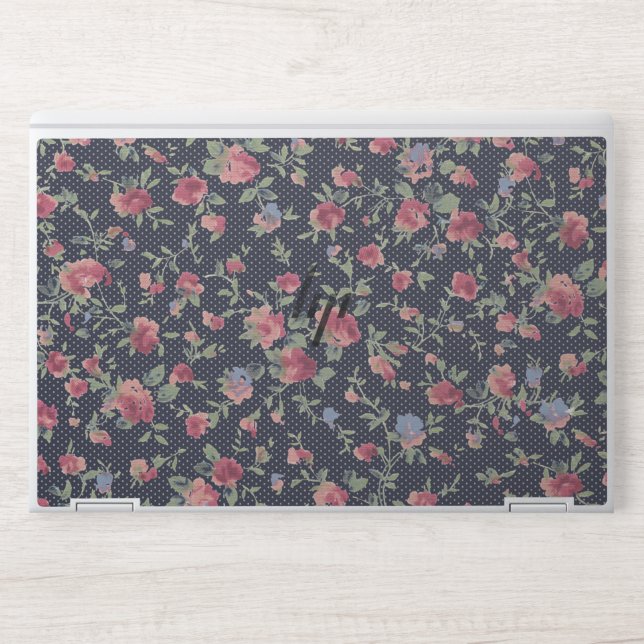 Flower Pattern  HP EliteBook X360 1030 G2 HP Laptop Skin (Front)