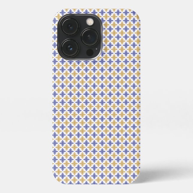 Flower Pattern iPhone Case (Back)