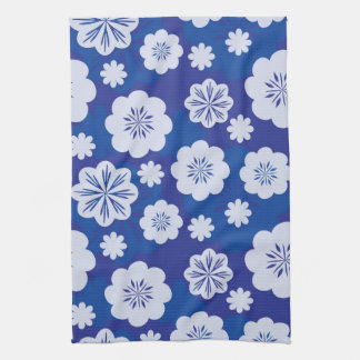flower pattern kitchen towel