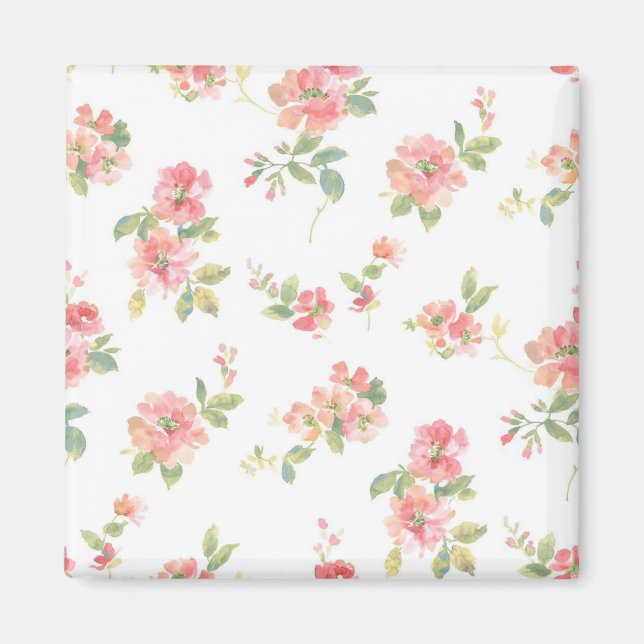 Flower pattern magnet (Front)