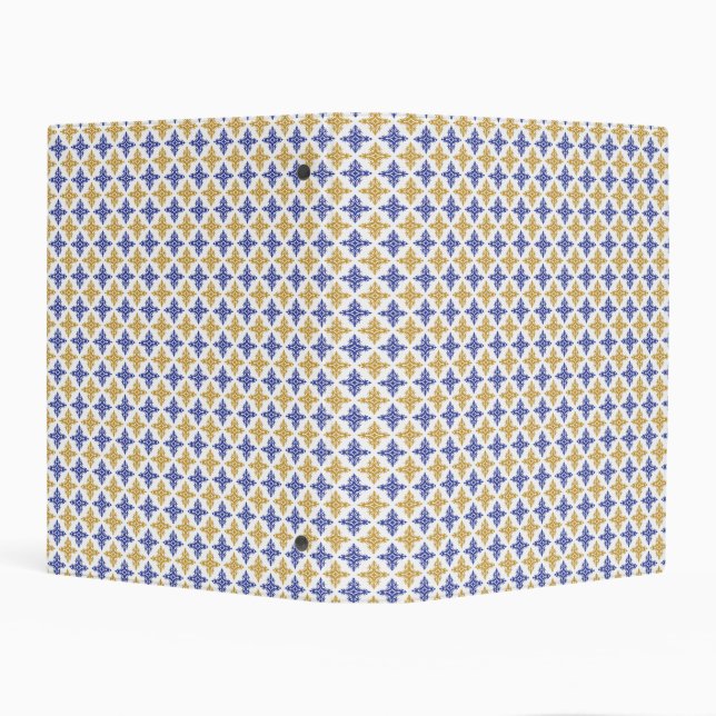 Flower Pattern Mini Binder (Background)