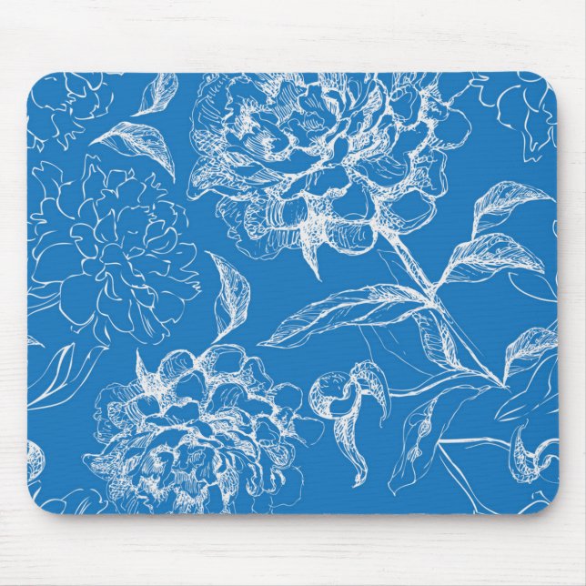 Flower pattern mouse pad (Front)