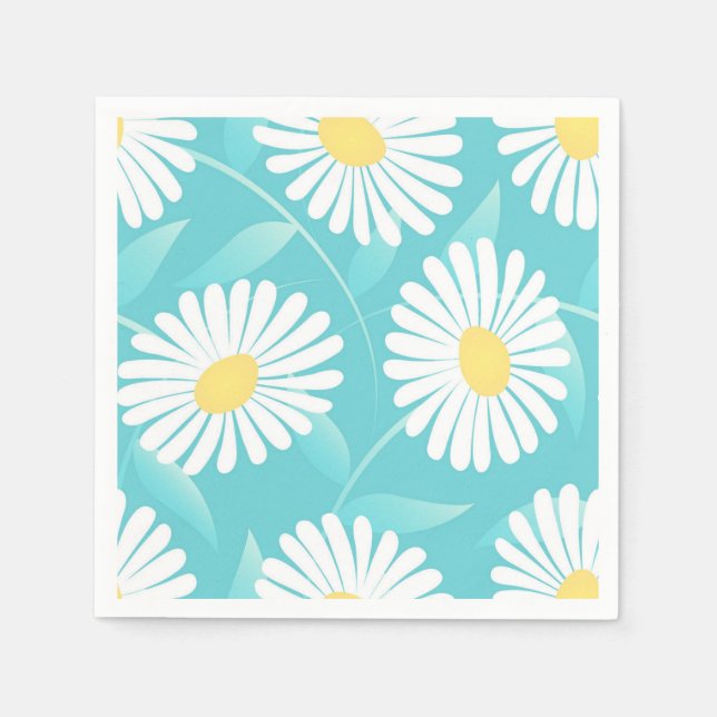Flower pattern napkins (Front)