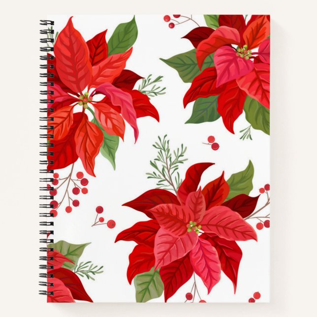 Flower pattern notebook (Front)