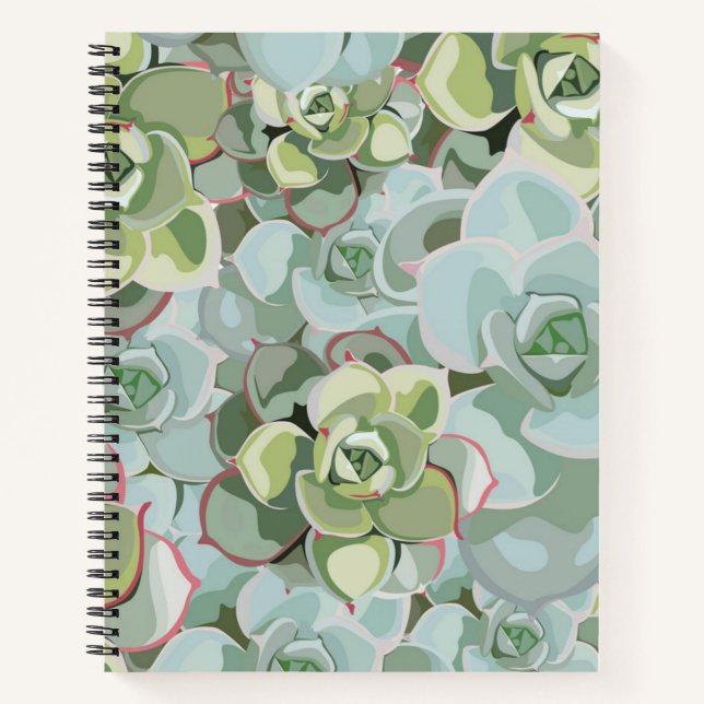 Flower pattern notebook (Front)