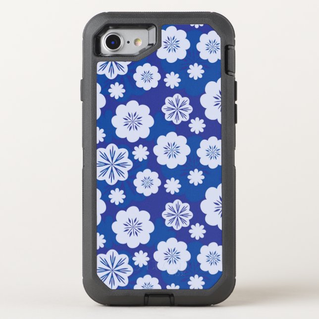 flower pattern otterbox iPhone case (Back)