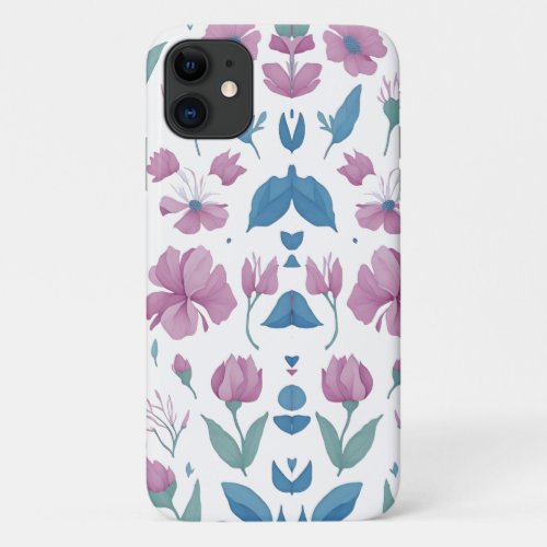 Flower pattern phone case 