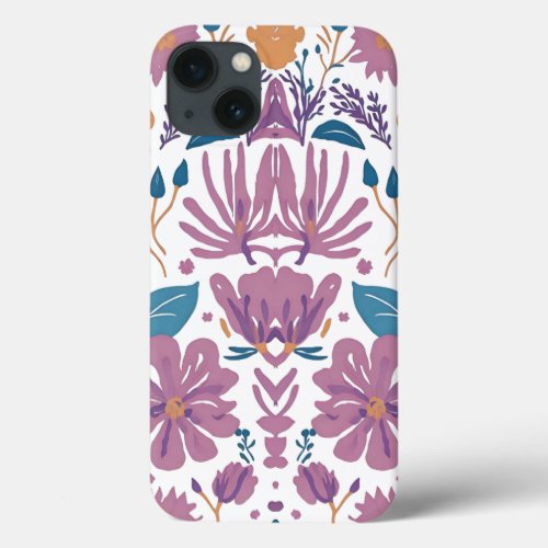 Flower pattern phone case 