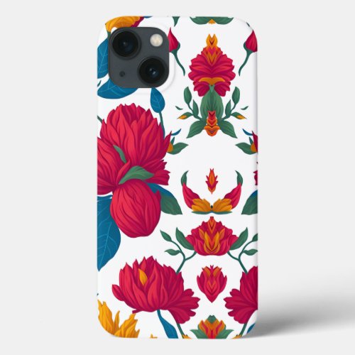 Flower pattern phone case 