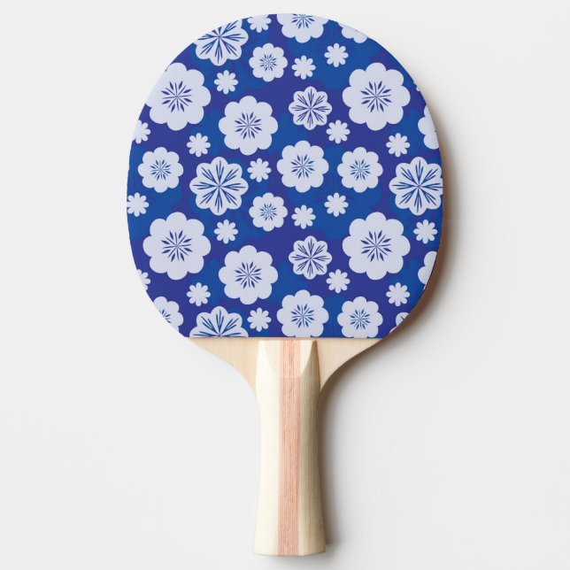 flower pattern Ping-Pong paddle (Front)