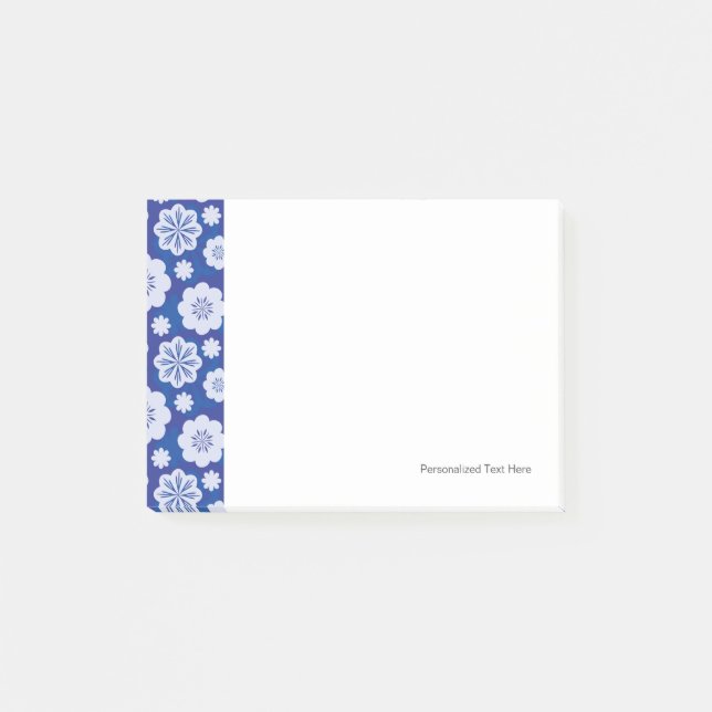 flower pattern post-it notes (Front)