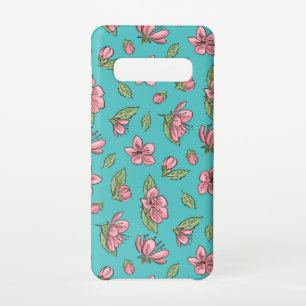 Flower pattern samsung galaxy s10 case