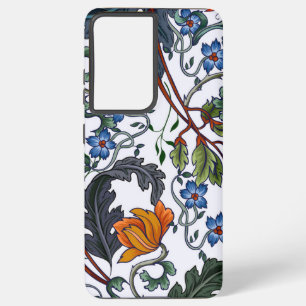 Flower pattern samsung galaxy s21 ultra case