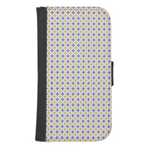 Flower Pattern Galaxy S4 Wallet Case