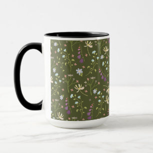 Flower Pattern Spring Floral Combo Mug