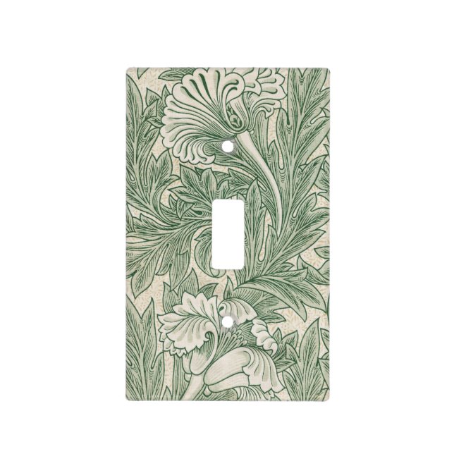 Flower Pattern, William Morris Light Switch Cover (Front)
