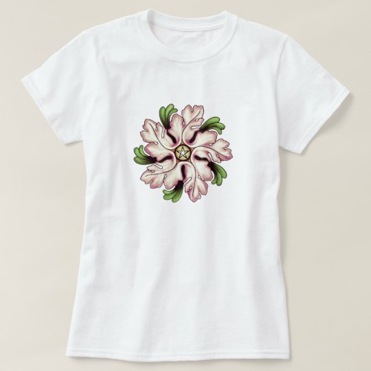 Flower Pentagram T-Shirt