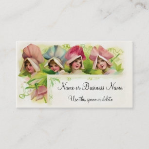 Flower Petal Girls 1 Business Card
