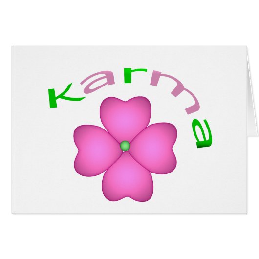 Flower Petal - Karma Cards (Front Horizontal)