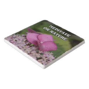 flower petal pink green garden photography joy trivet