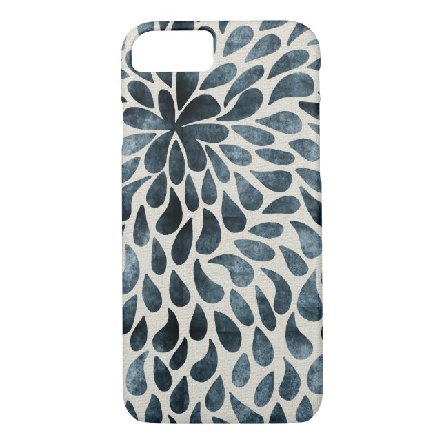 Flower Petals Abstract Texture Modern Pattern Case-Mate iPhone Case (Back)