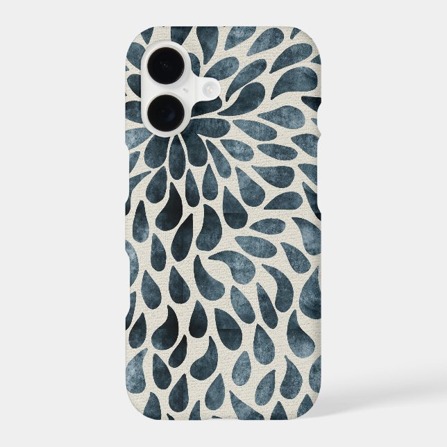 Flower Petals Abstract Texture Modern Pattern Iphone Case (Back)
