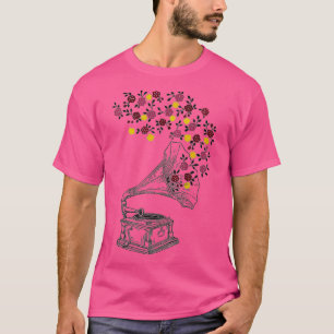 Flower phonograph T-Shirt