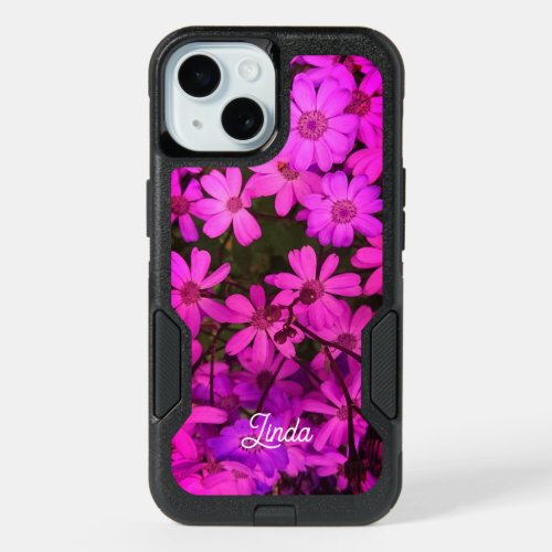 Flower photo iPhone 15 Otterbox Commuter Case
