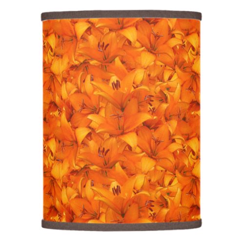 Flower Photo Orange Garden Lily Lamp Shade