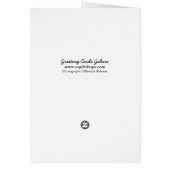 Flower Photograph Cards For Mother (Back)