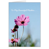 Flower Photograph Cards For Mother (Front)