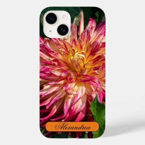 Flower Photography Orange Chrysanthemum Case_Mate iPhone 14 Case