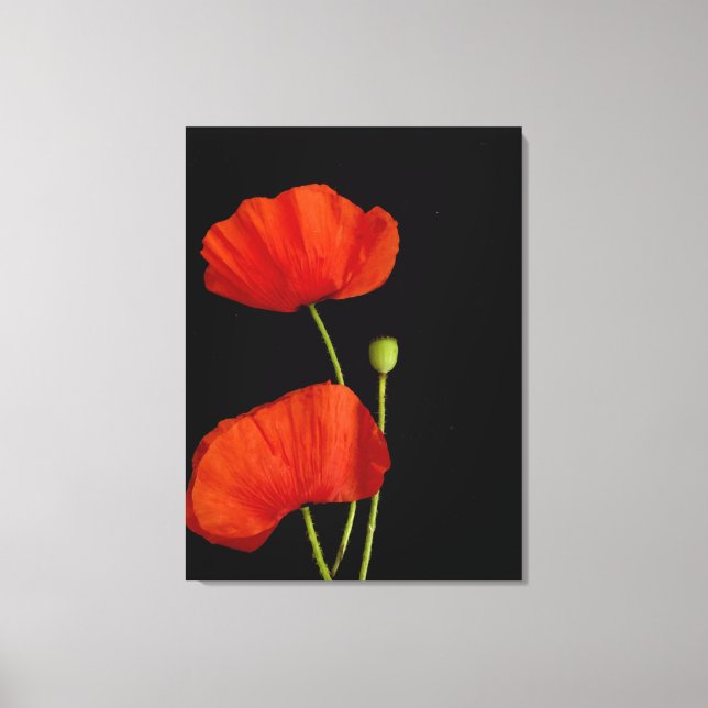 Flower picture canvas print (Front)