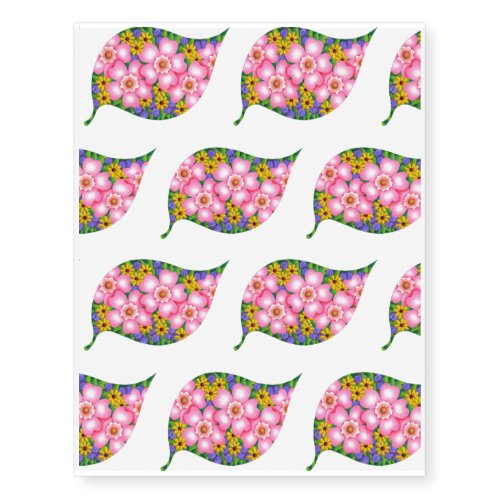 Flower picture - Flower garden Temporary Tattoos