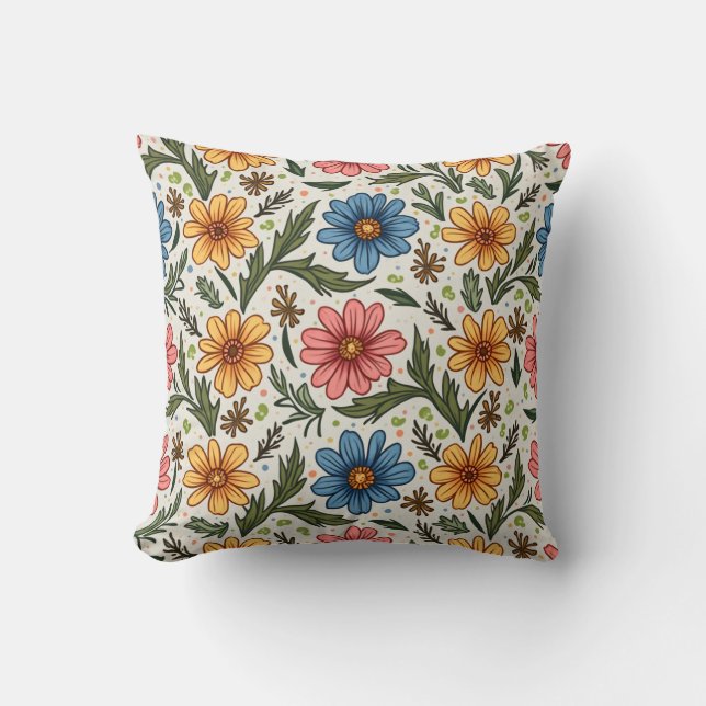 Flower pilliow cushion (Front)