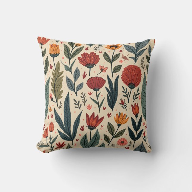 Flower pillow cushion (Front)