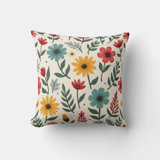 Flower pillow cushion