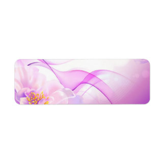 Flower-Pink-Background-Vector-Art DIGITAL REALISM Label