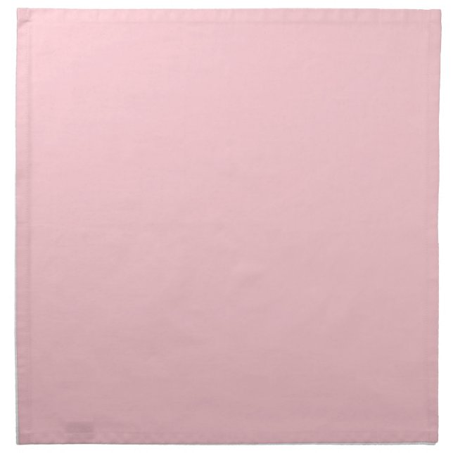 Flower pink, pale red hex code ffc0cb napkin (Front)