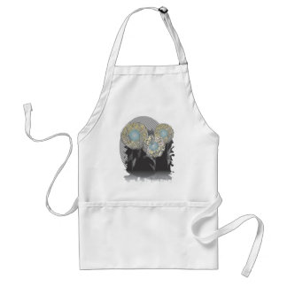 Flower Planet Adult Apron