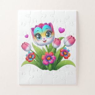 🌸🪴Flower Plant– Calm Botanical Nature  Puzzle 