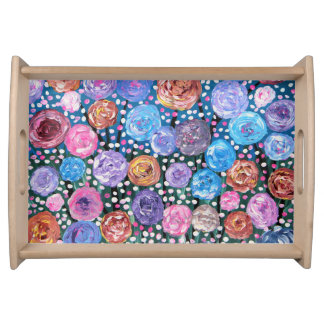 Flower Pop Serving Tray