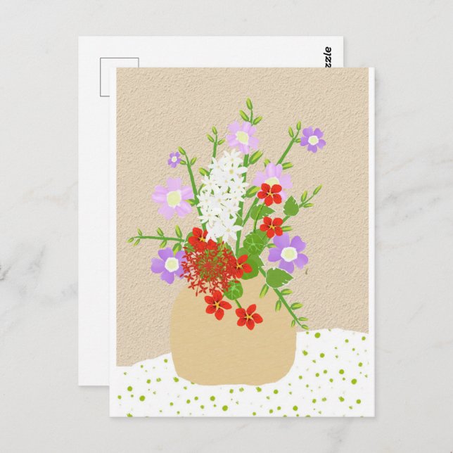 Flower Postcard (Front/Back)